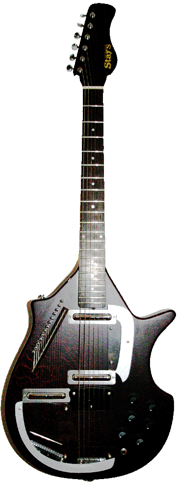 Star's Electric Guitar - by Dan Electro